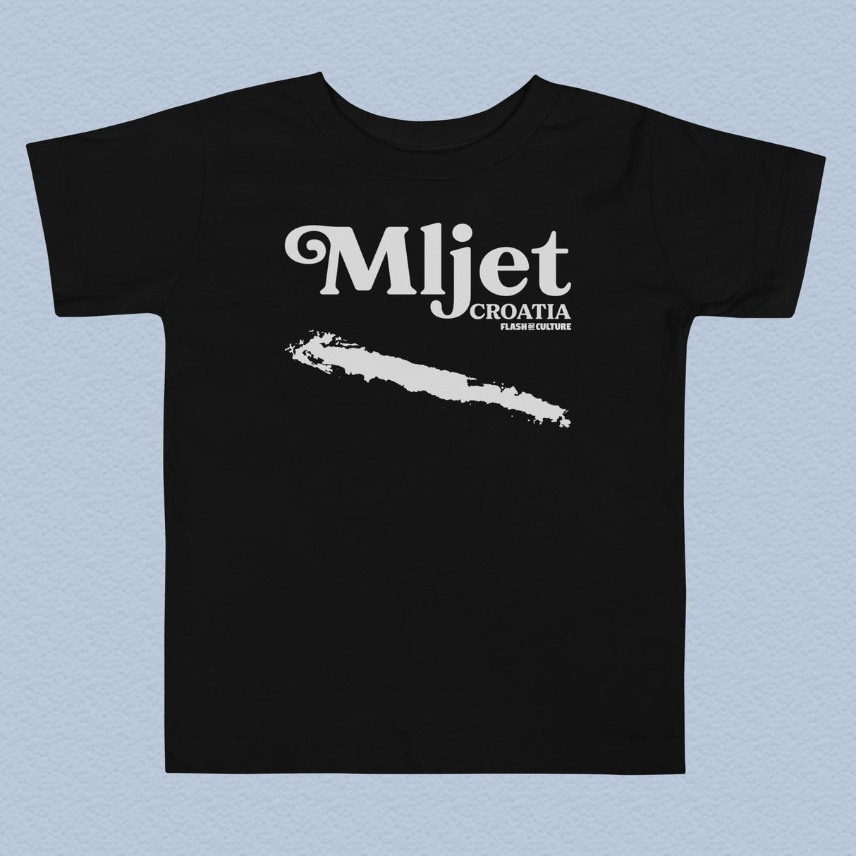 Mljet Croatian Island T-Shirt Kids Size 2-5 years