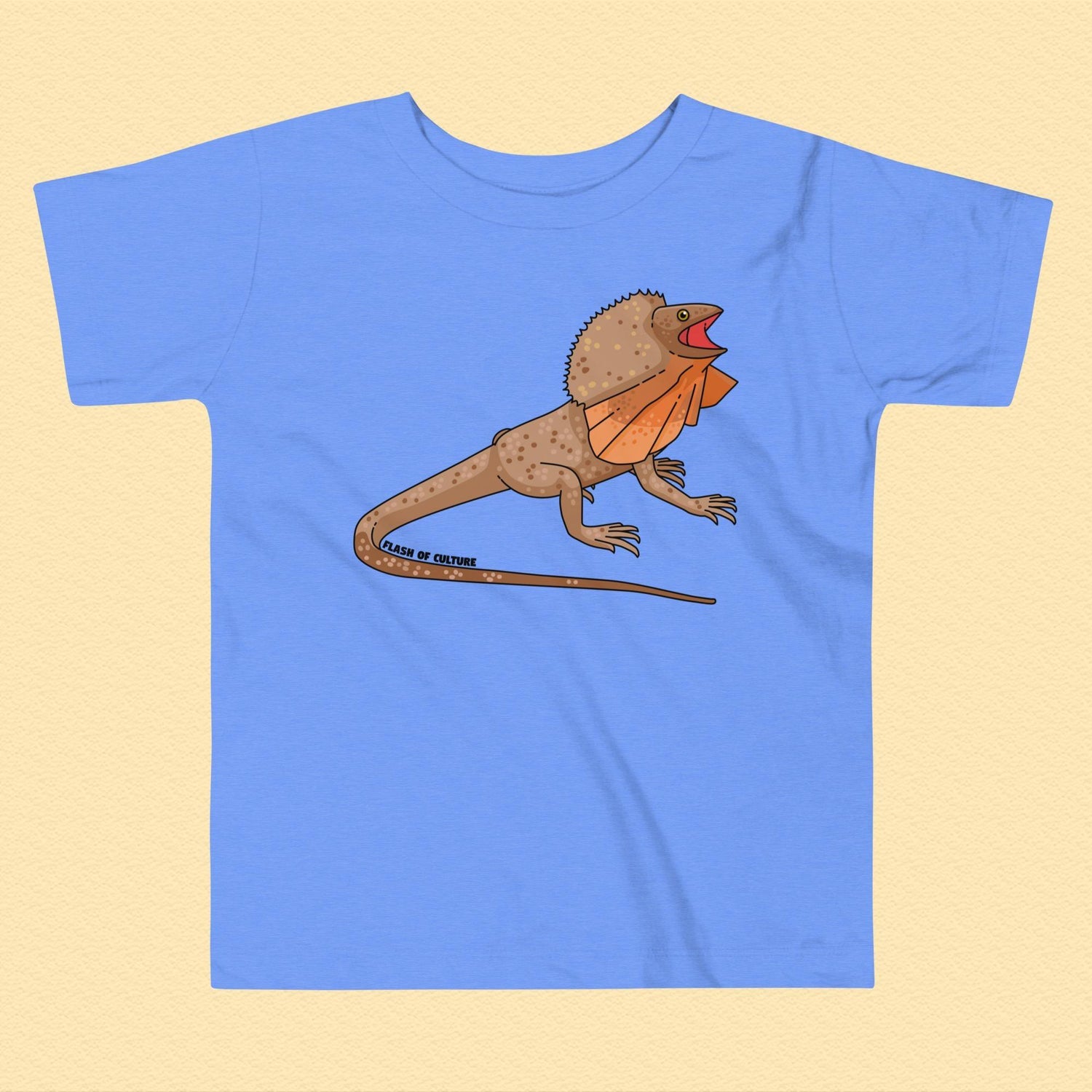 Frilled-Neck Lizard T-Shirt Kids Size 2-5 years