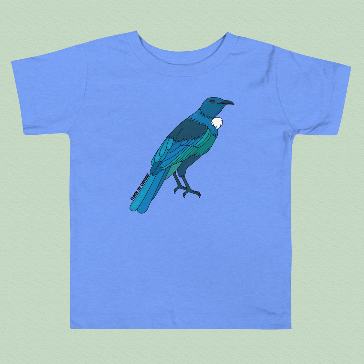 New Zealand Tui Bird T-Shirt Kids Size 2-5 years