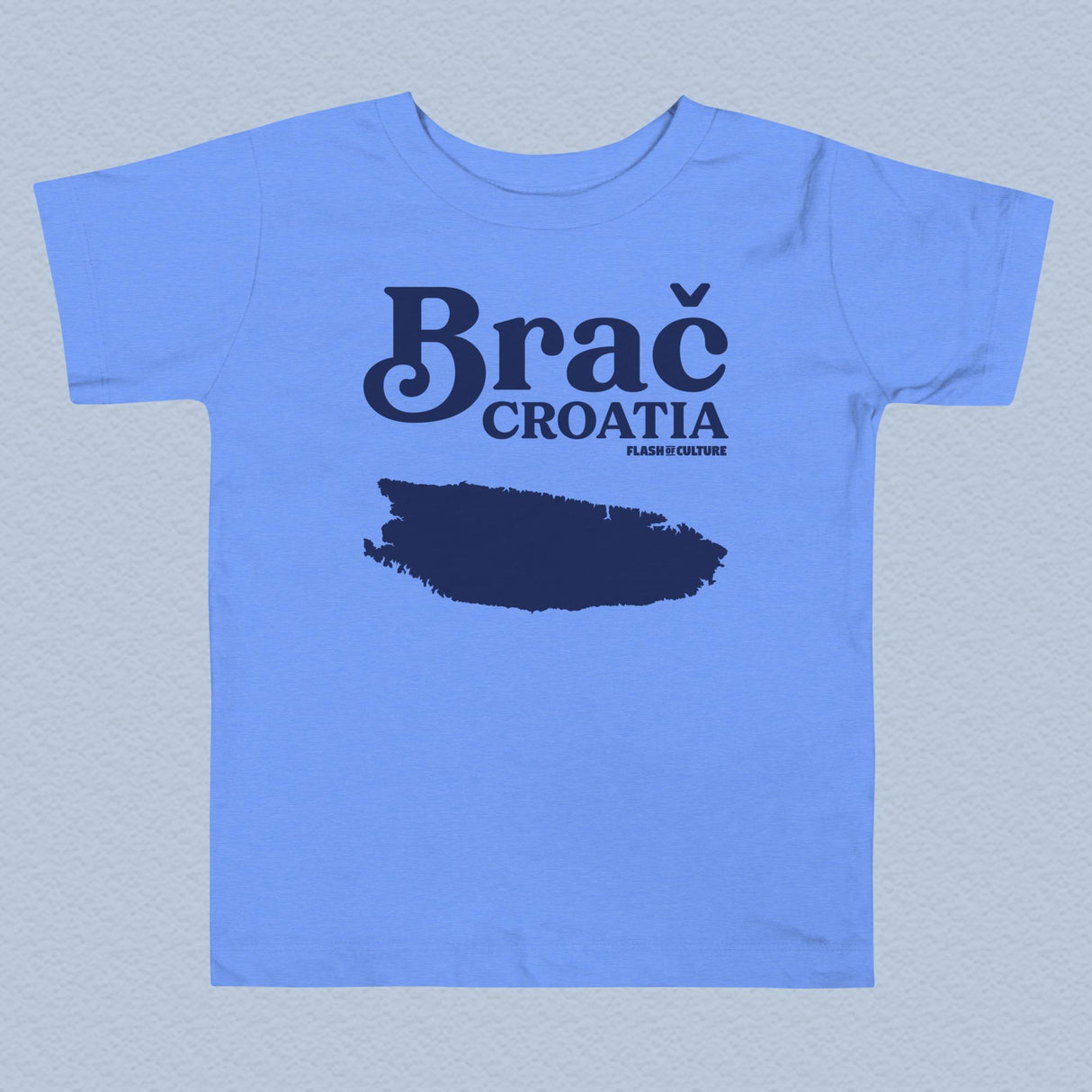 Brač Croatia Island T-Shirt Kids Size 2-5 years