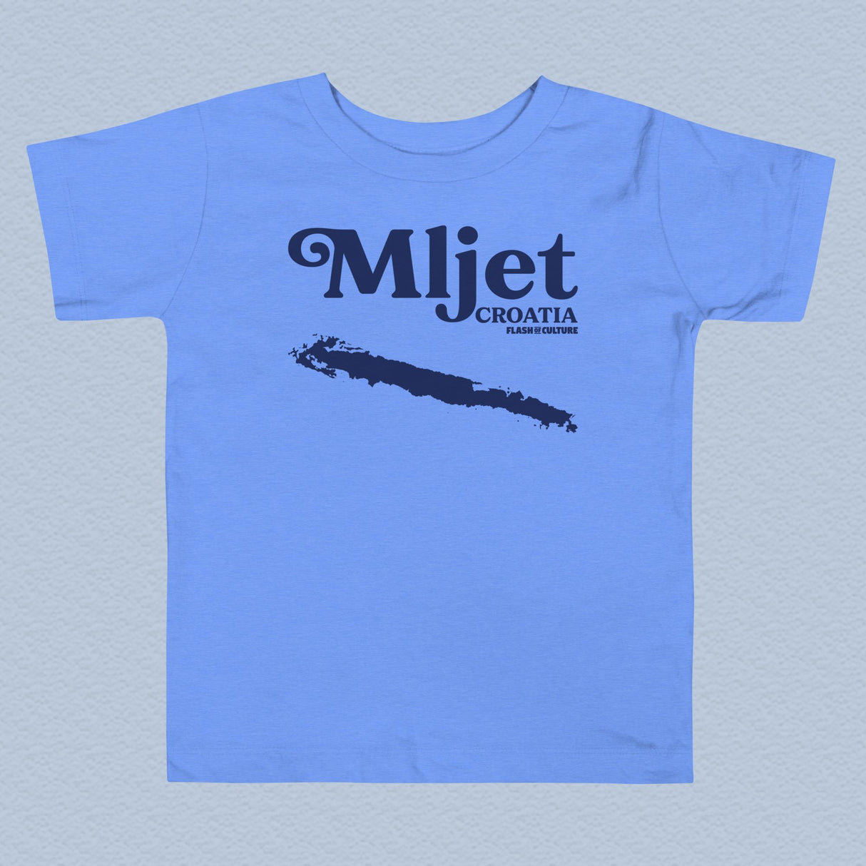 Mljet Croatian Island T-Shirt Kids Size 2-5 years