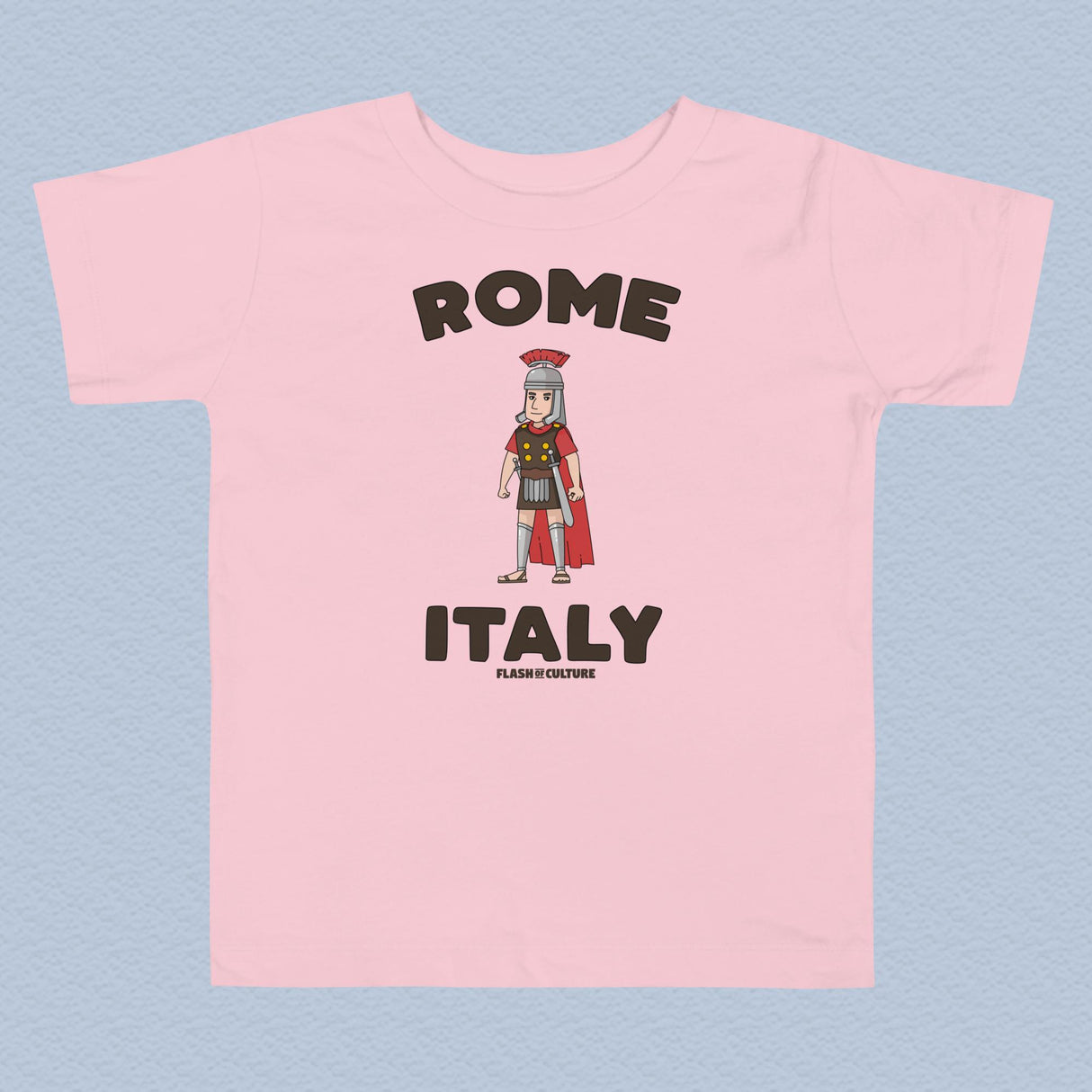 Rome Italy Gladiator T-Shirt Kids Size 2-5 years