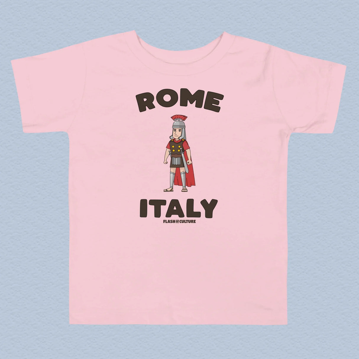 Rome Italy Gladiator T-Shirt Kids Size 2-5 years