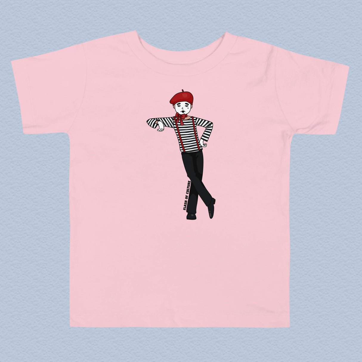 French Mime T-Shirt Kids Size 2-5 years
