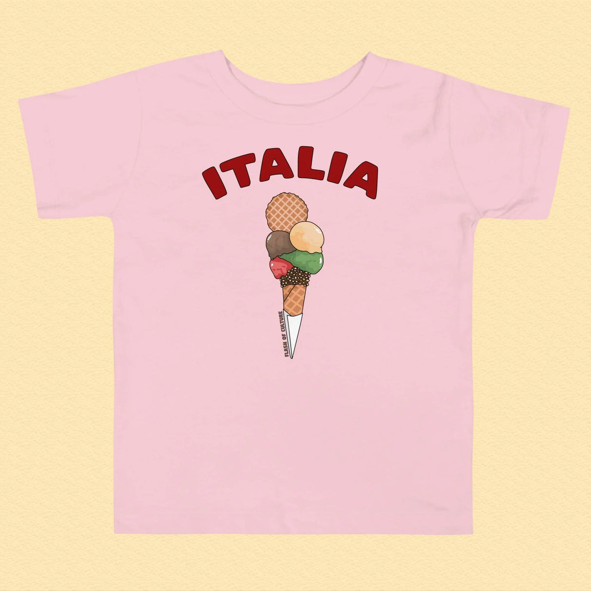 Italia Gelato T-Shirt Kids Size 2-5 years