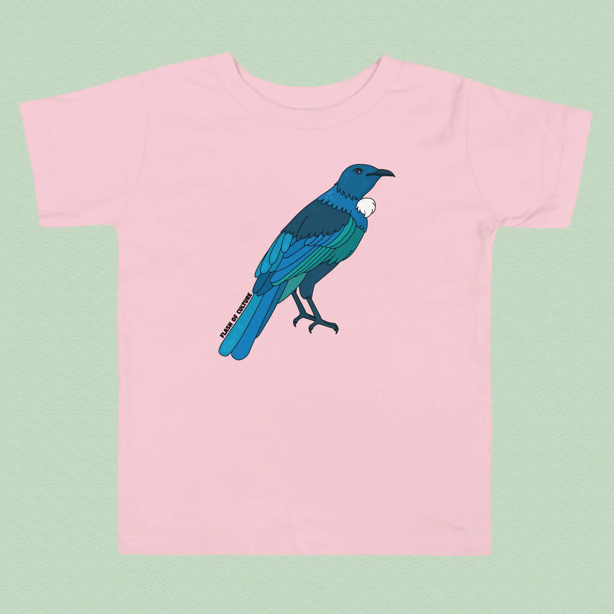 New Zealand Tui Bird T-Shirt Kids Size 2-5 years