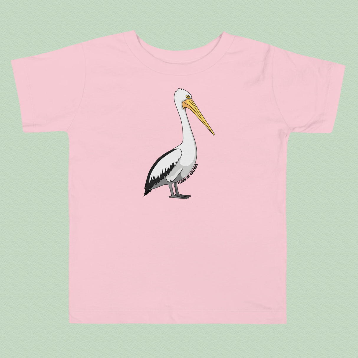 Australian Pelican T-Shirt Kids Size 2-5 years
