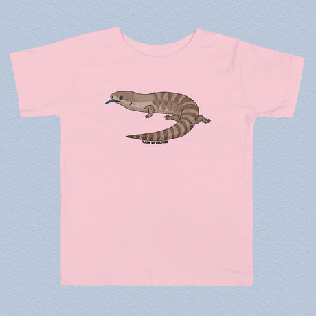 Blue Tongue Lizard T-Shirt Kids Size 2-5 years