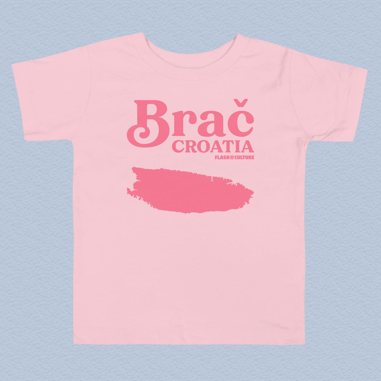Brač Croatia Island T-Shirt Kids Size 2-5 years