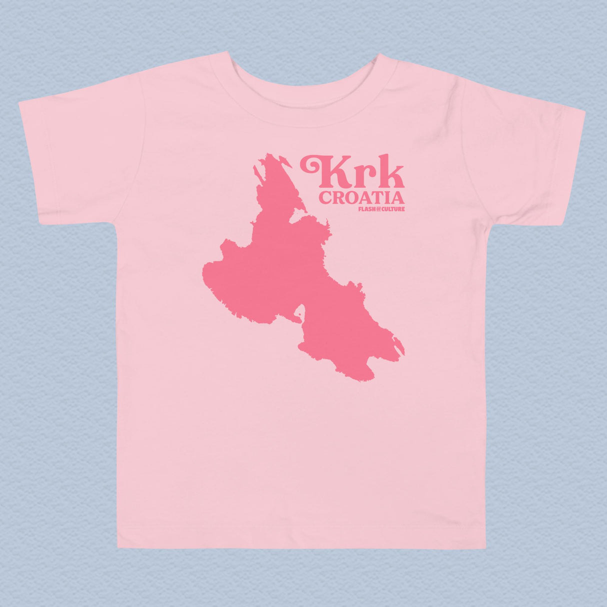 Island of Krk Croatia T-Shirt Kids Size 2-5 years