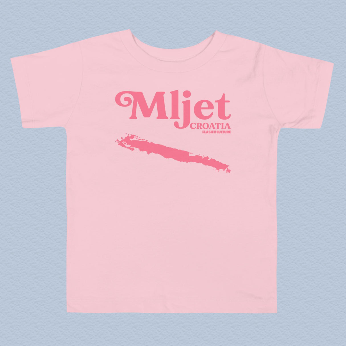 Mljet Croatian Island T-Shirt Kids Size 2-5 years
