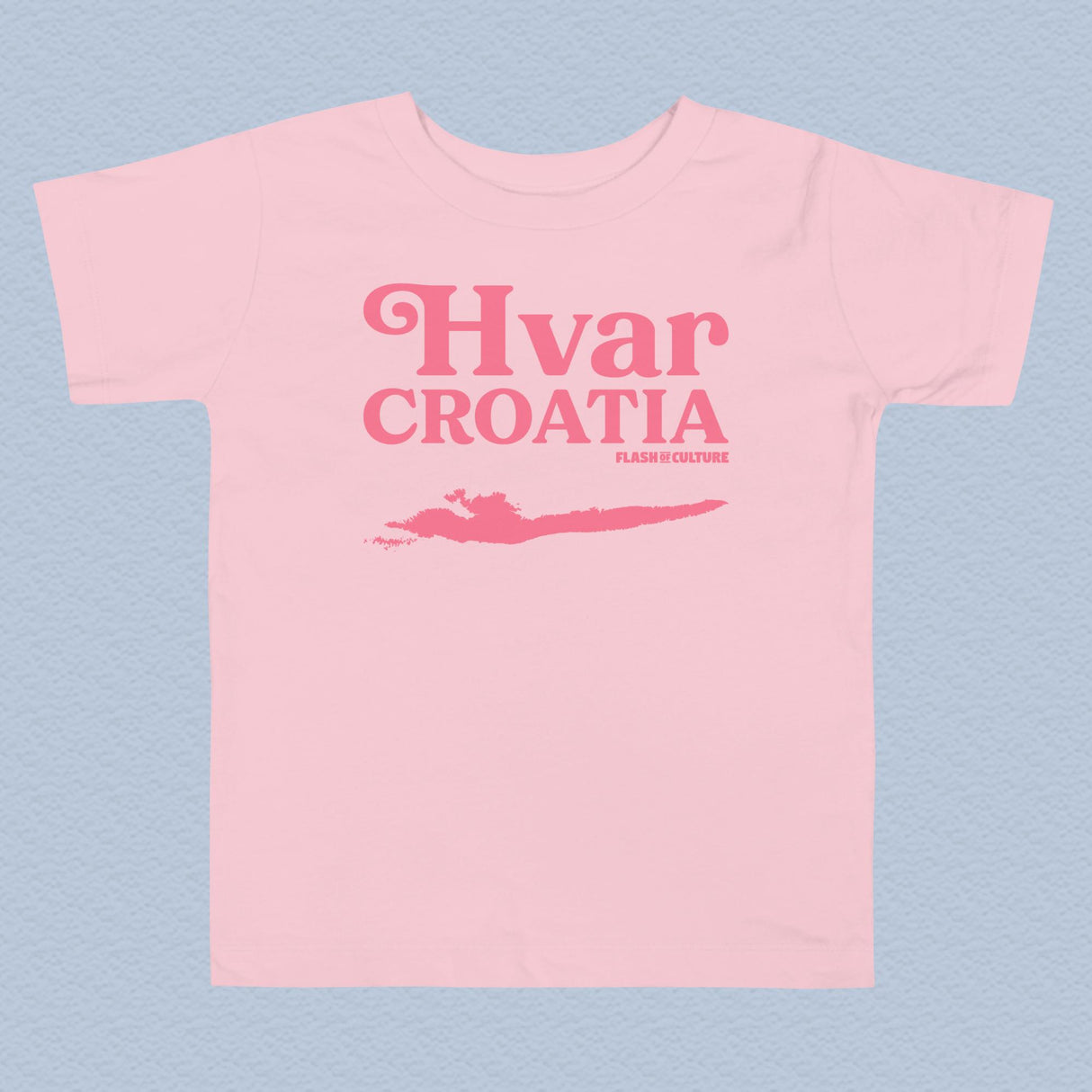 Hvar Croatia Island T-Shirt Kids Size 2-5 years