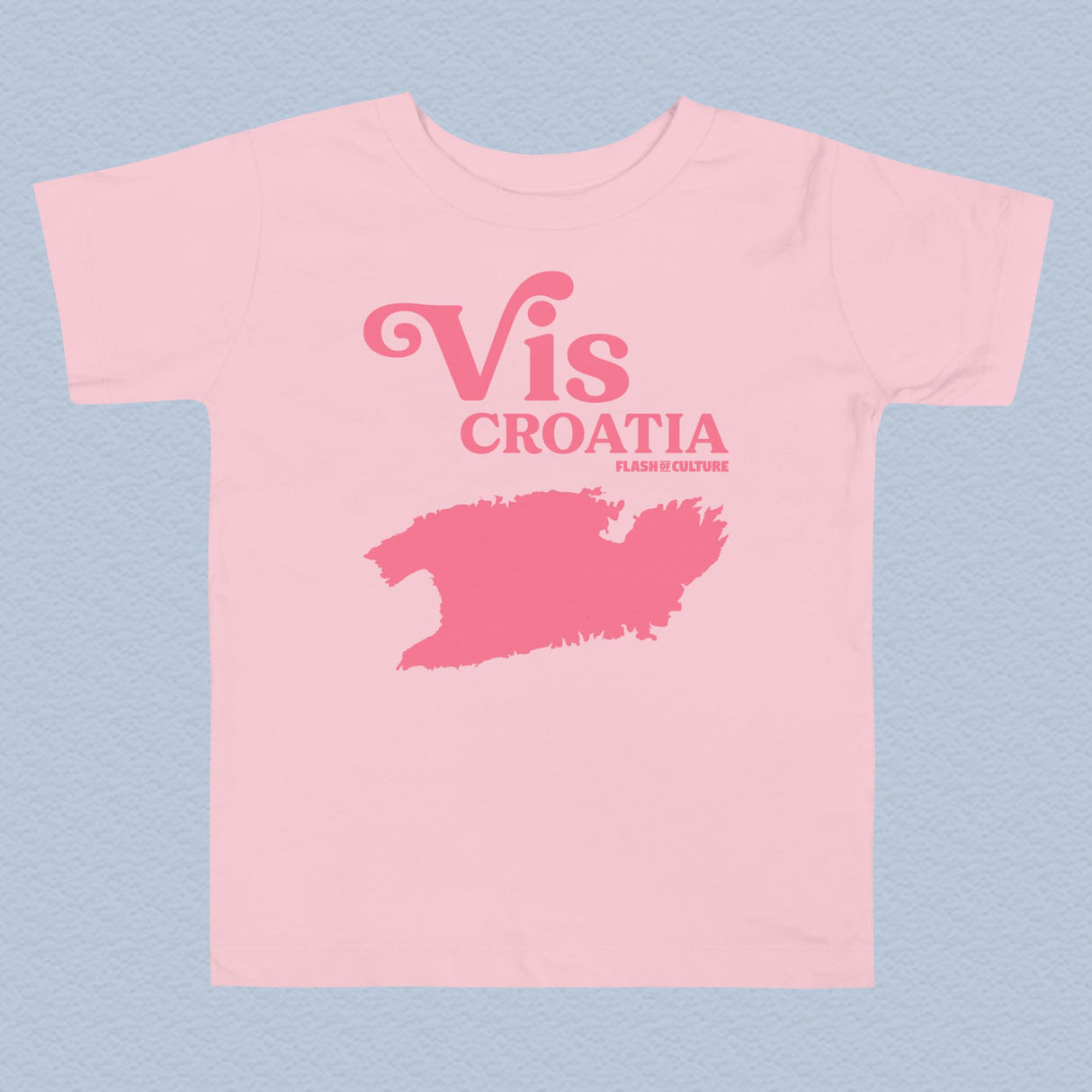 Island of Vis, Croatia T-Shirt Kids Size 2-5 years