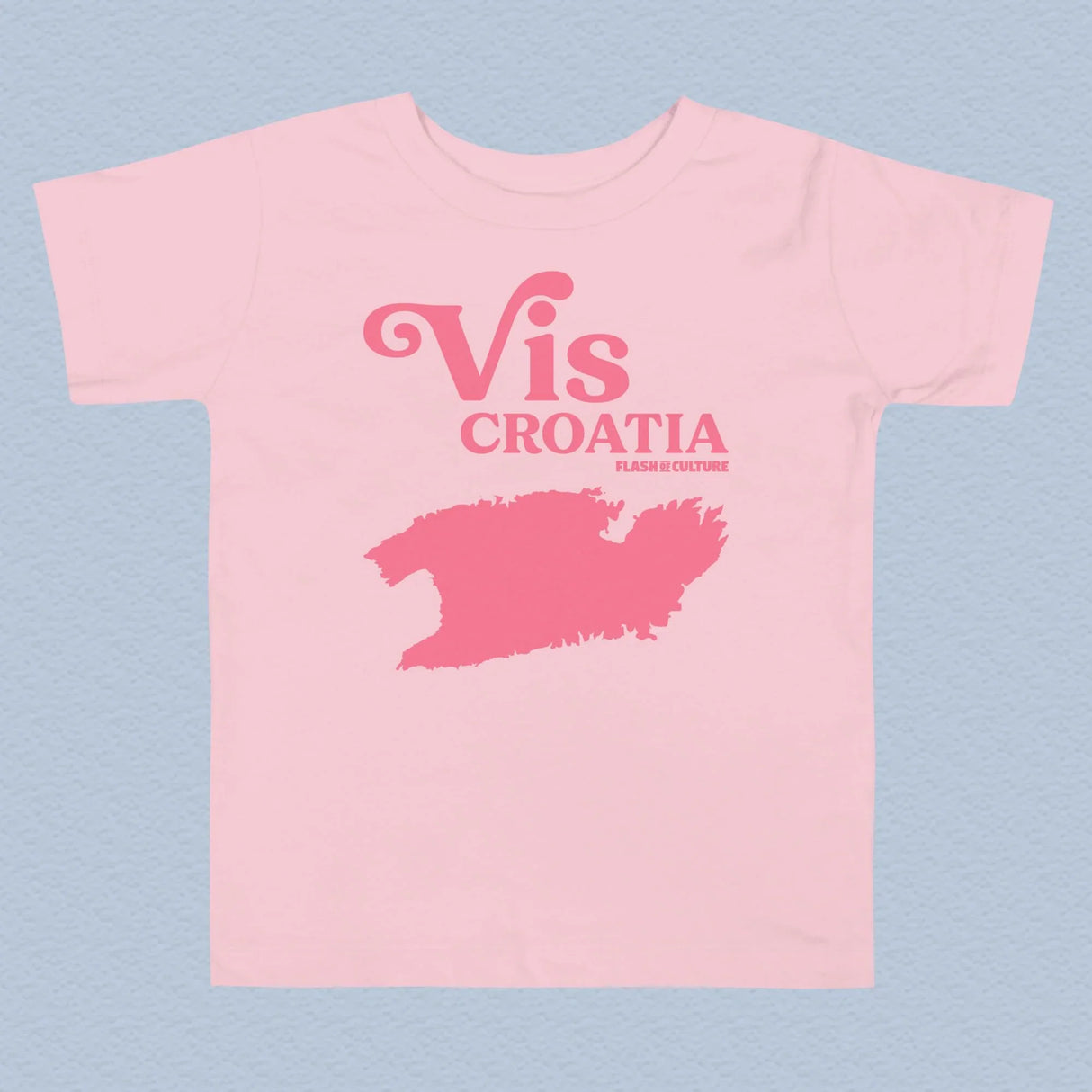 Island of Vis, Croatia T-Shirt Kids Size 2-5 years