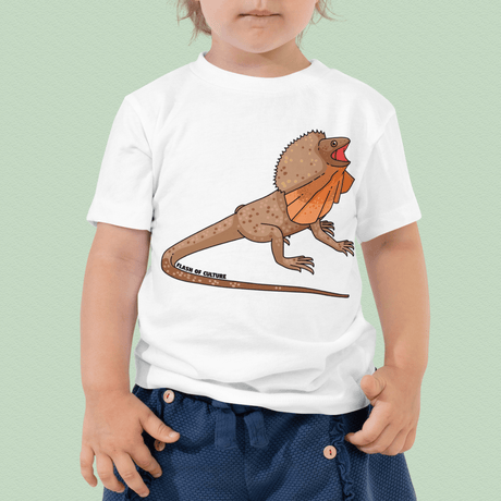 Frilled-Neck Lizard T-Shirt Kids Size 2-5 years