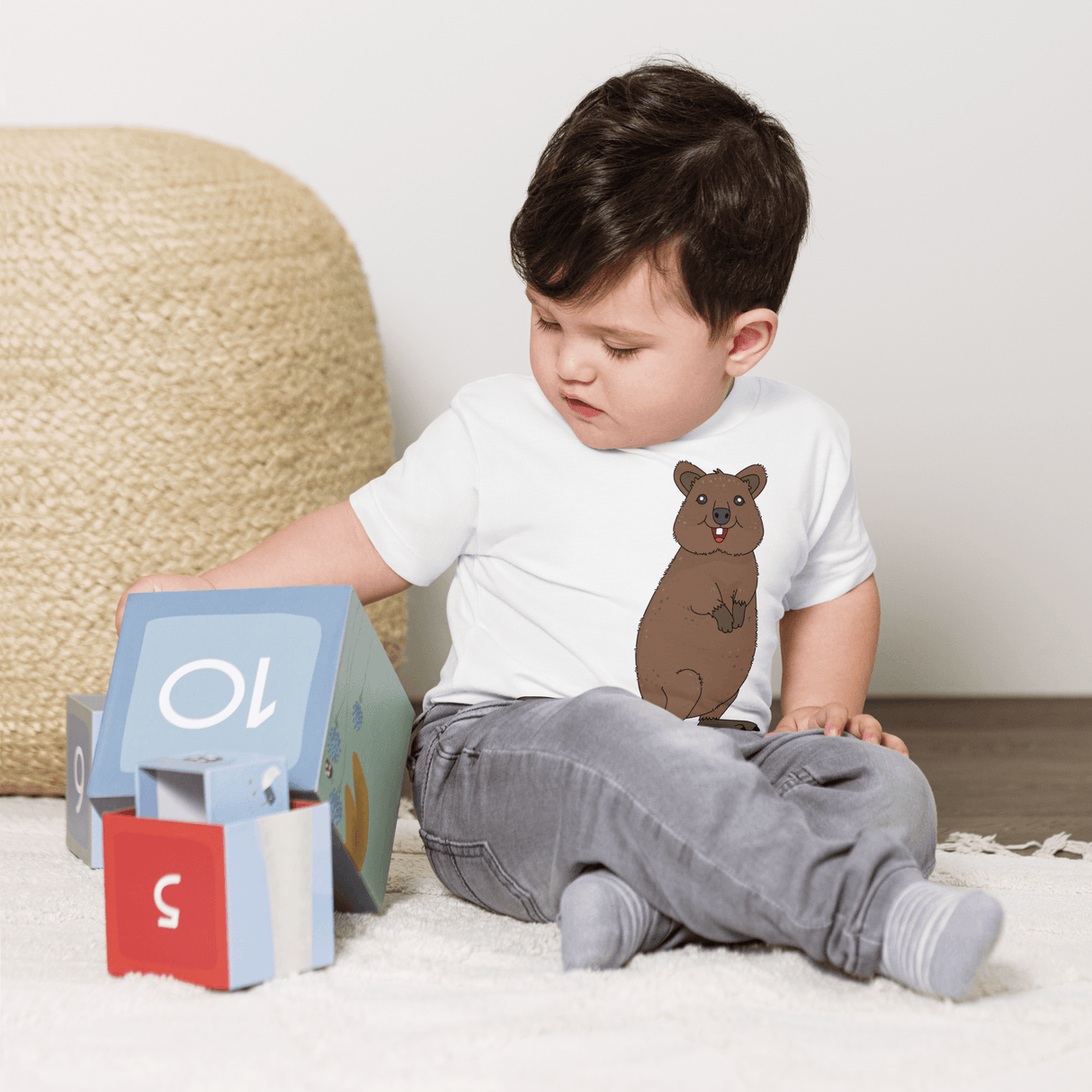 Australian Quokka T-Shirt Kids Size 2-5 years