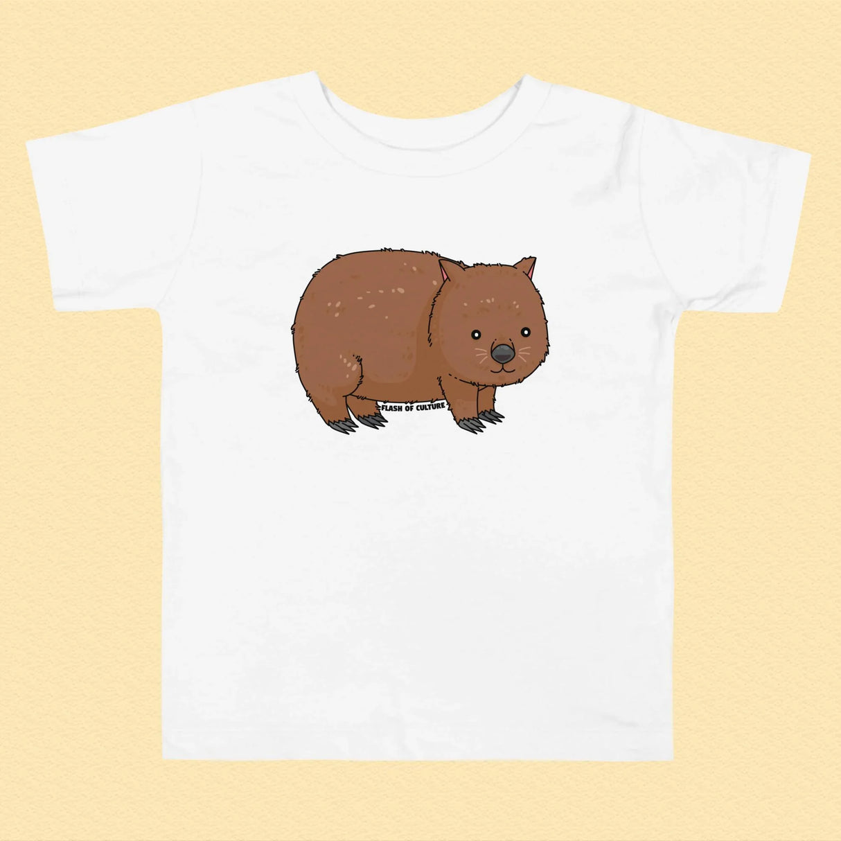 Australian Wombat T-Shirt Kids Size 2-5 years