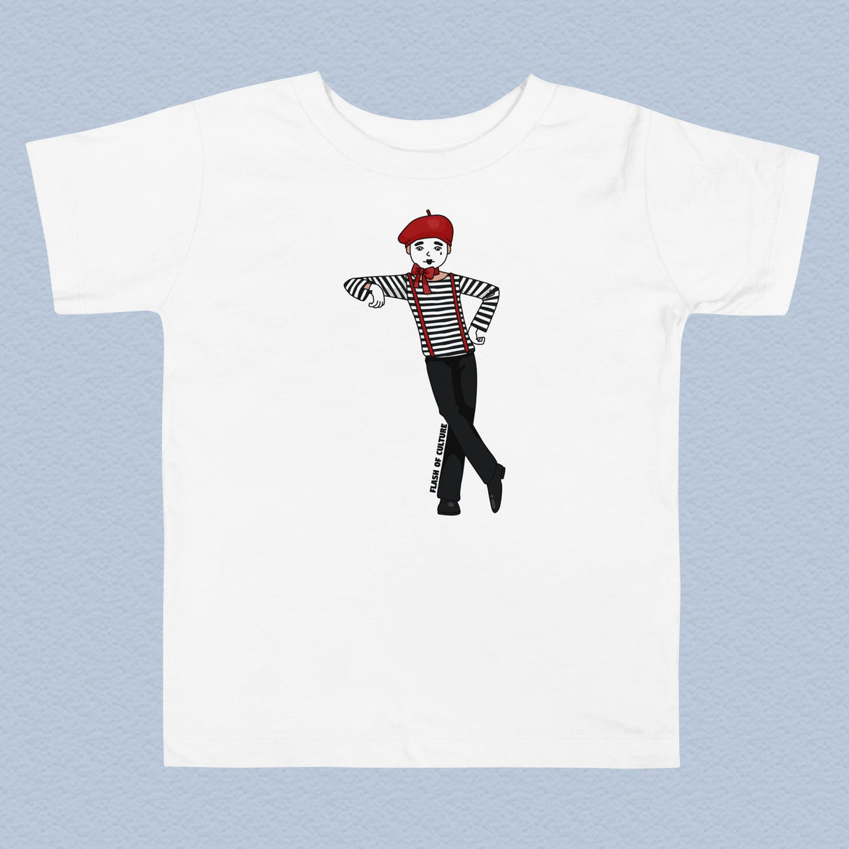 French Mime T-Shirt Kids Size 2-5 years
