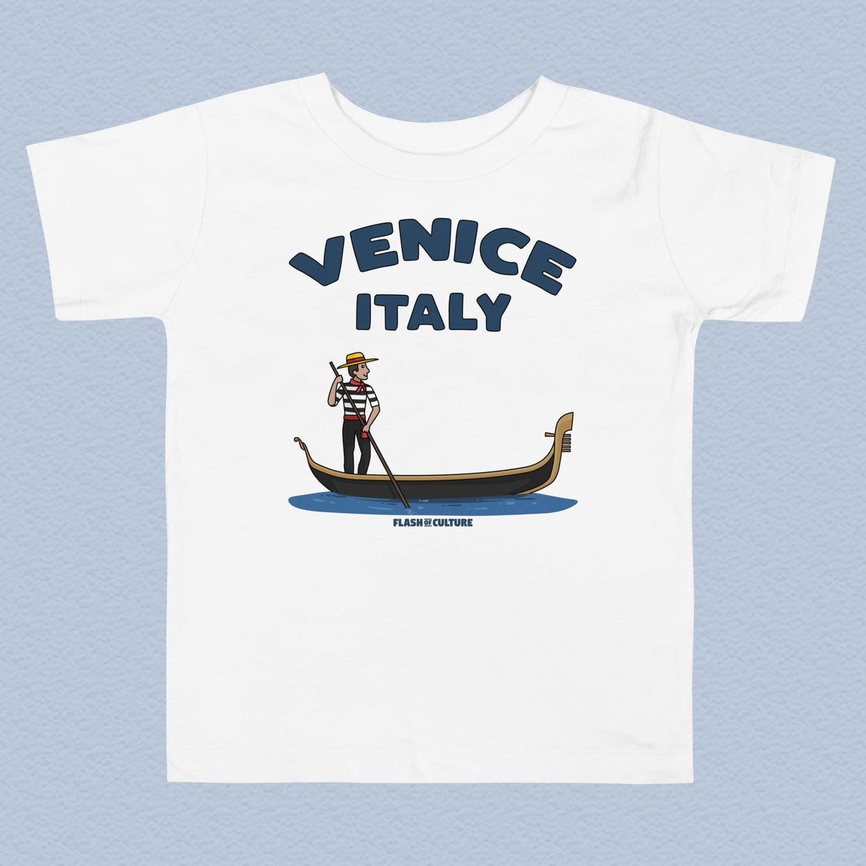Venice Italy Gondola T-Shirt Kids Size 2-5 years