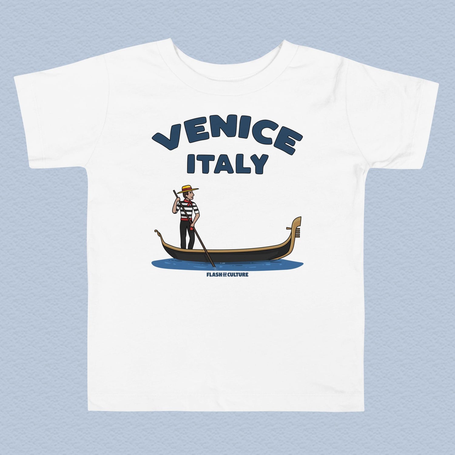 Venice Italy Gondola T-Shirt Kids Size 2-5 years