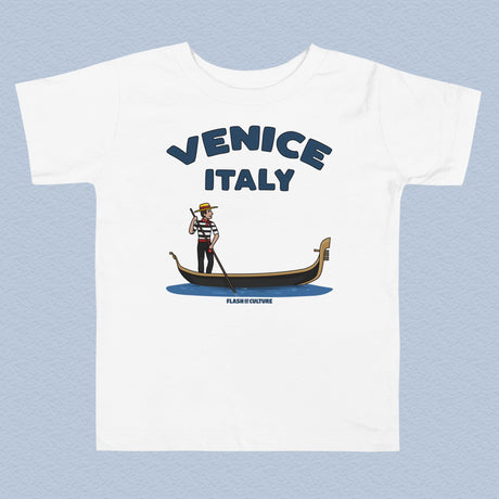 Venice Italy Gondola T-Shirt Kids Size 2-5 years