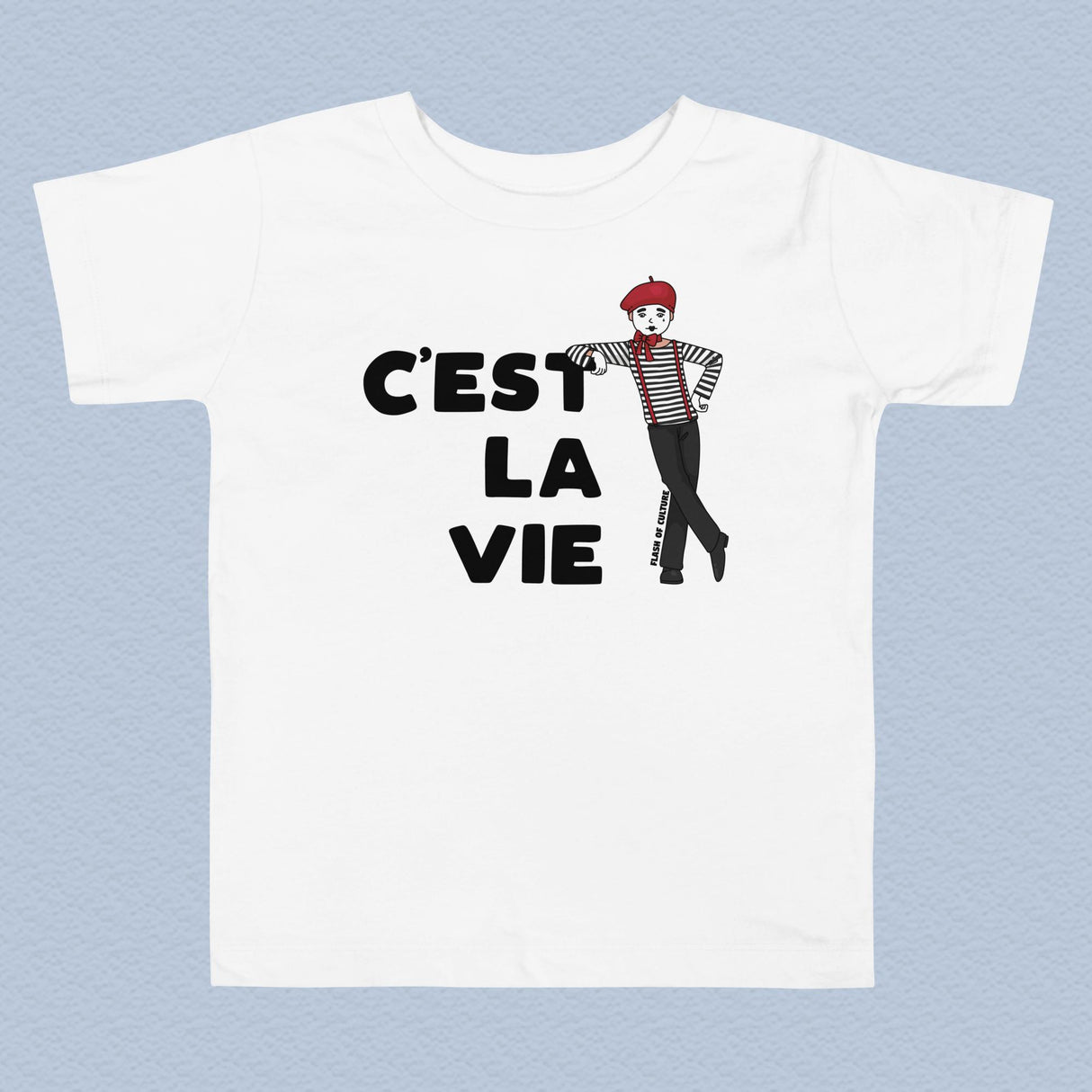 C'est La Vie T-Shirt Kids Size 2-5 years