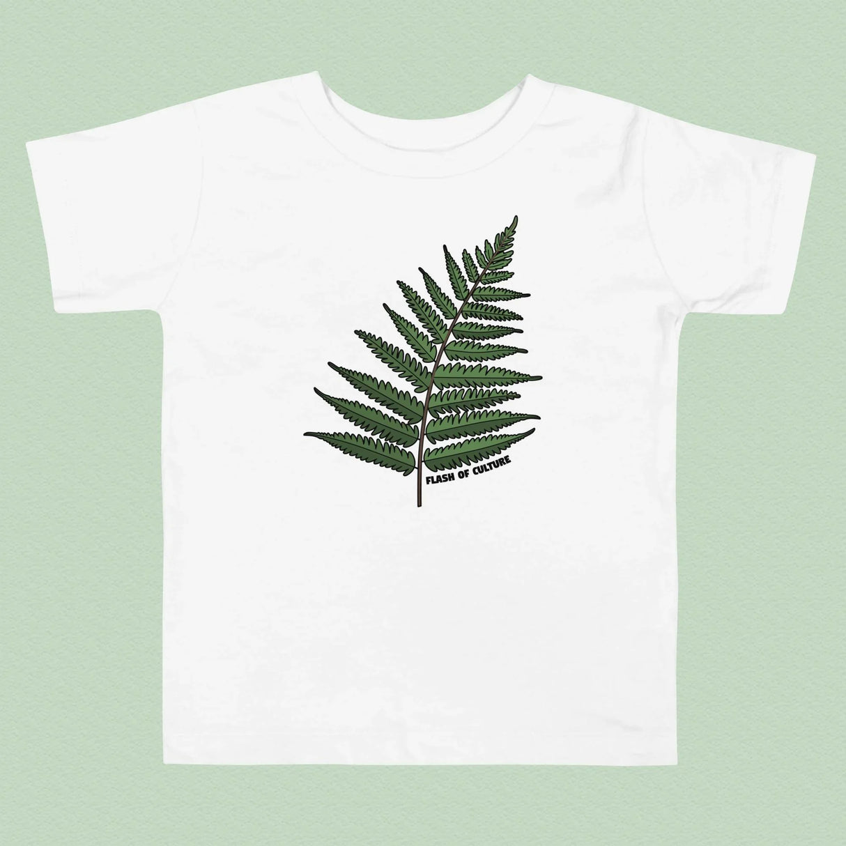 New Zealand Fern T-Shirt Kids Size 2-5 years