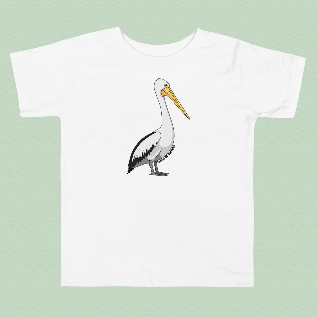 Australian Pelican T-Shirt Kids Size 2-5 years