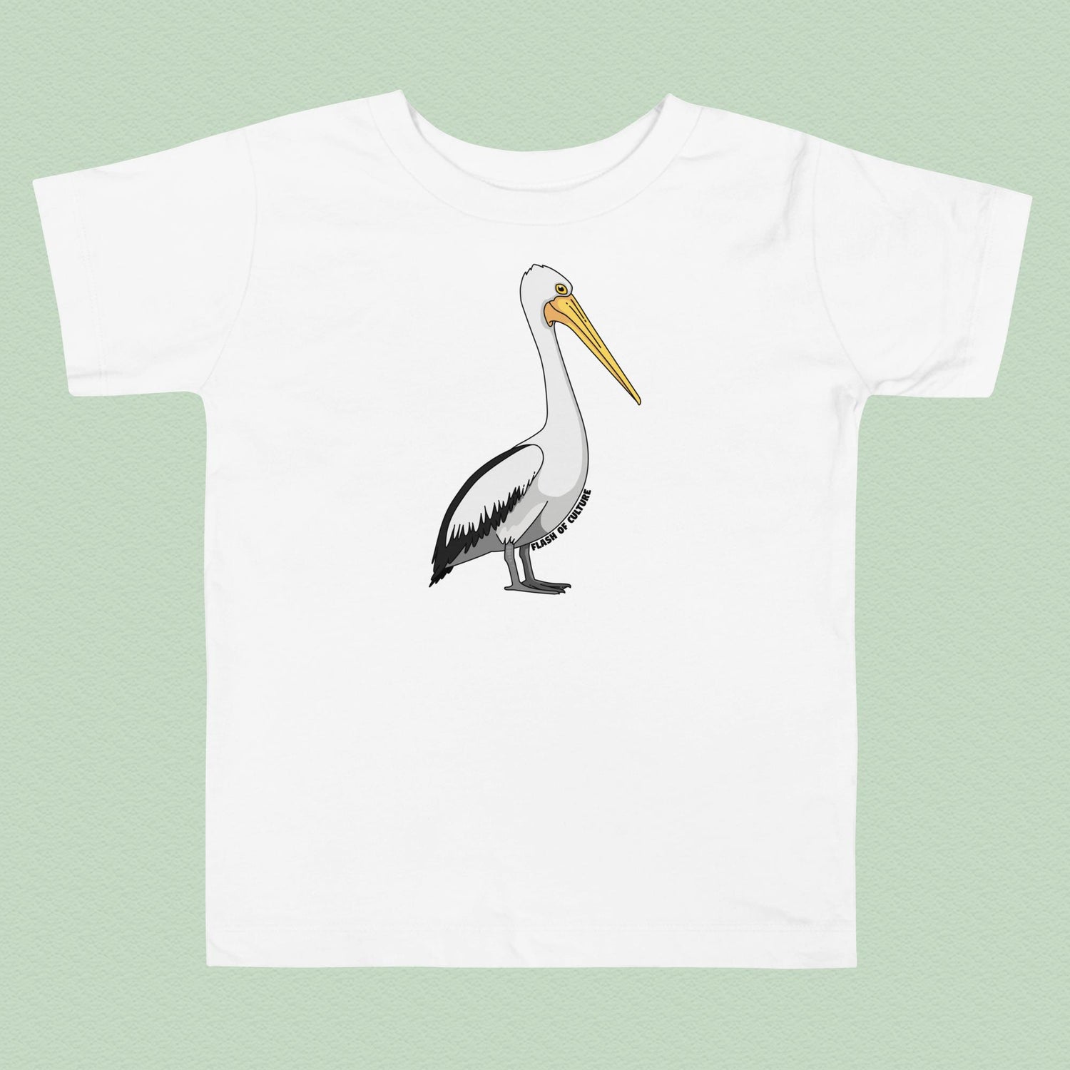 Australian Pelican T-Shirt Kids Size 2-5 years