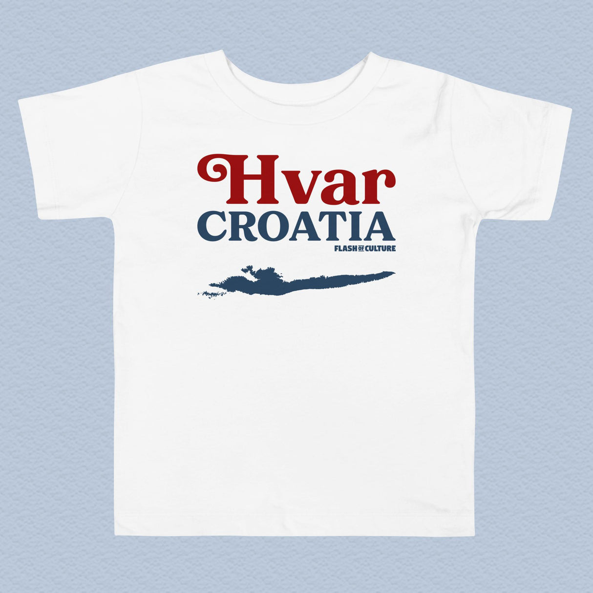 Hvar Croatia Island T-Shirt Kids Size 2-5 years