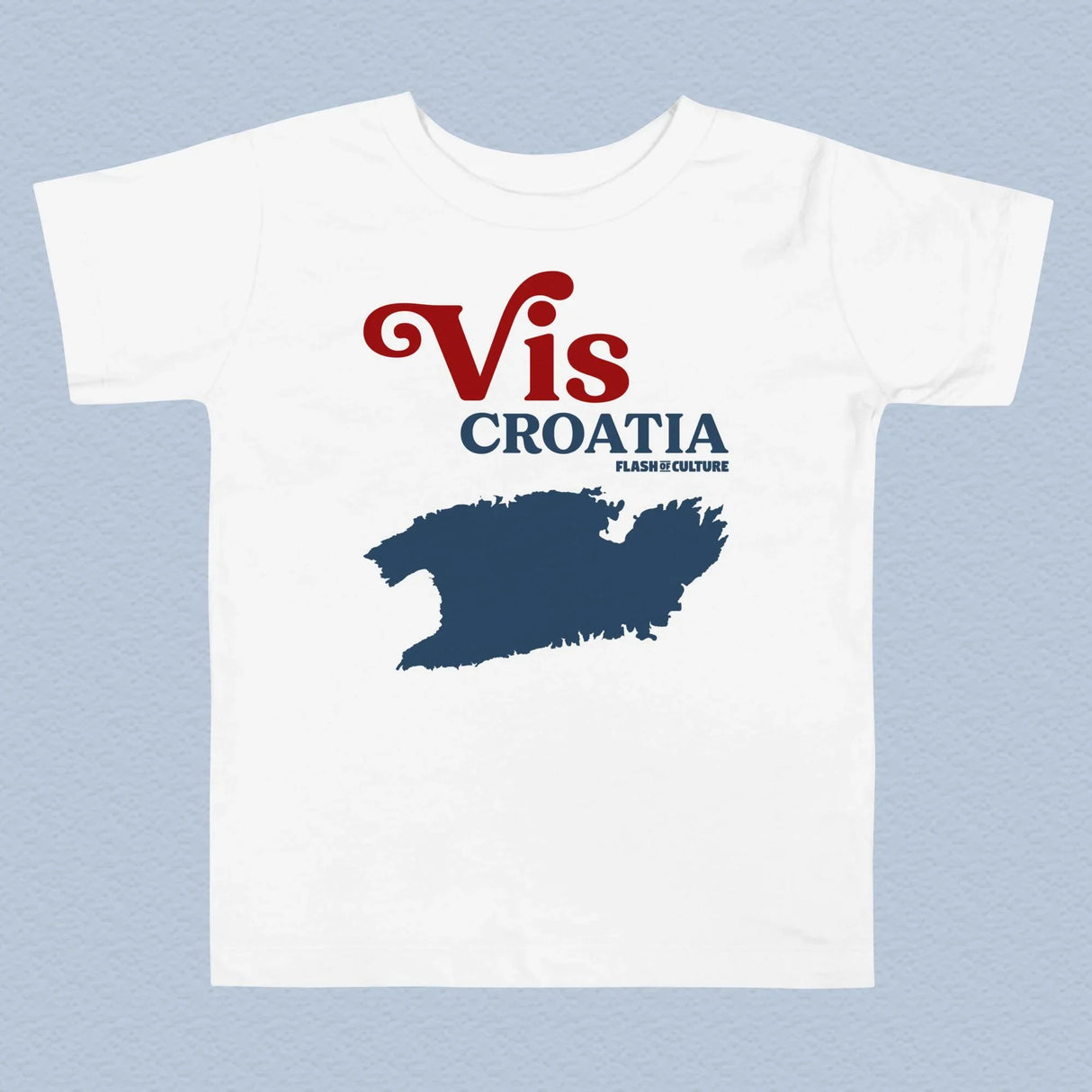 Island of Vis, Croatia T-Shirt Kids Size 2-5 years