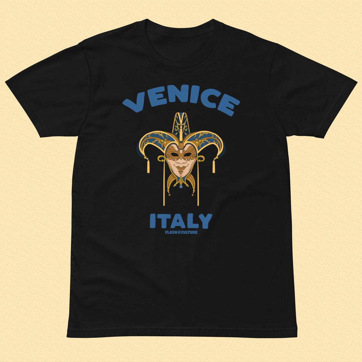 Venice Italy Mask T-Shirt Adult Unisex