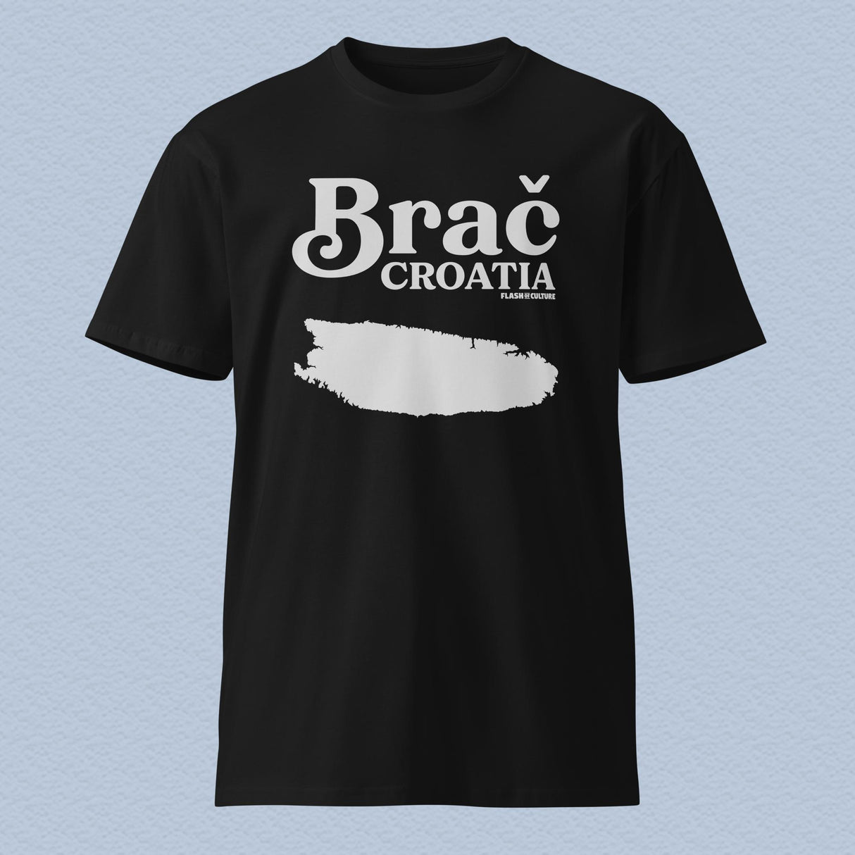 Brač, Croatian Island T-Shirt Adult Unisex