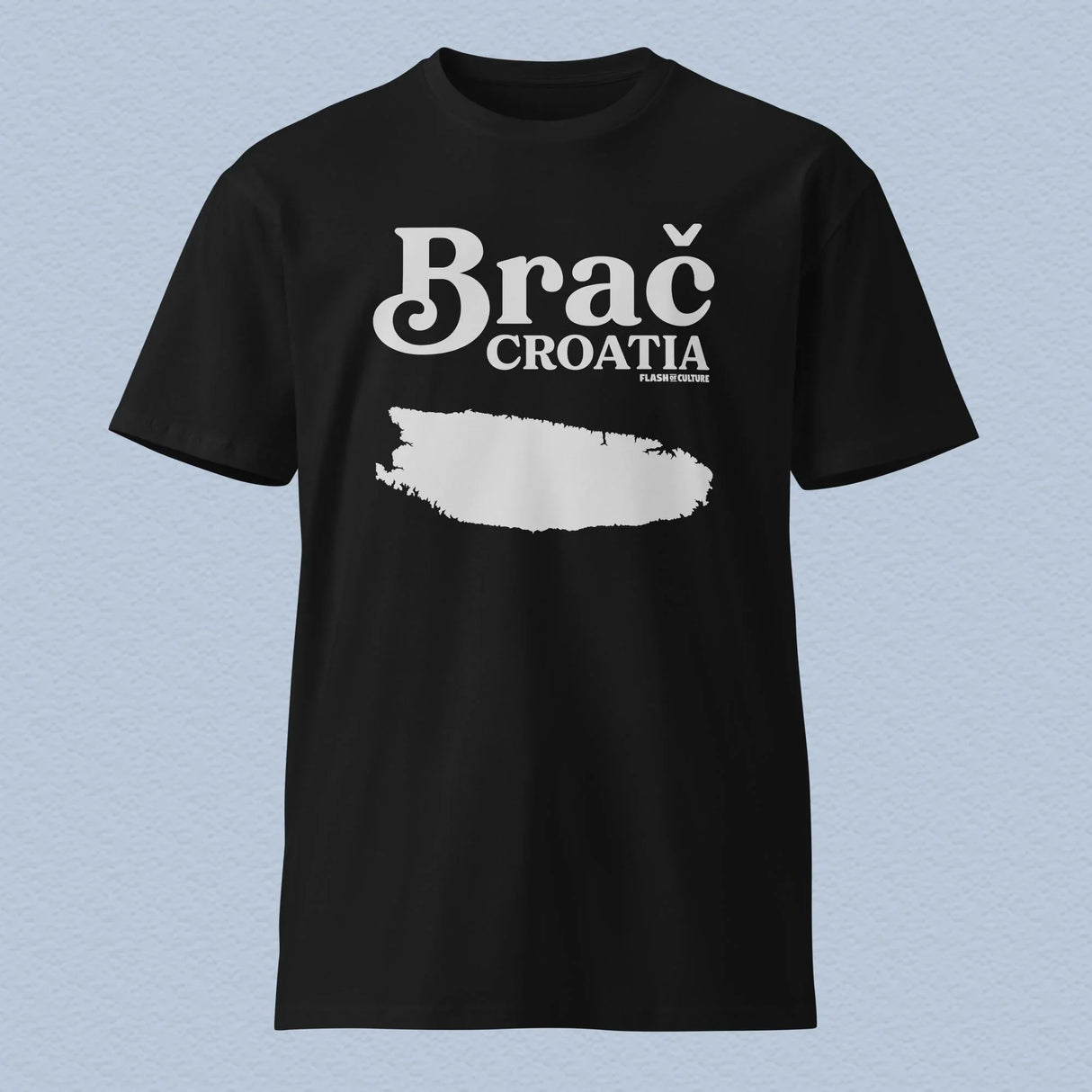 Brač, Croatian Island T-Shirt Adult Unisex