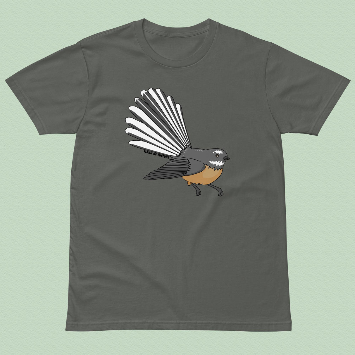 New Zealand Fantail T-Shirt Adult