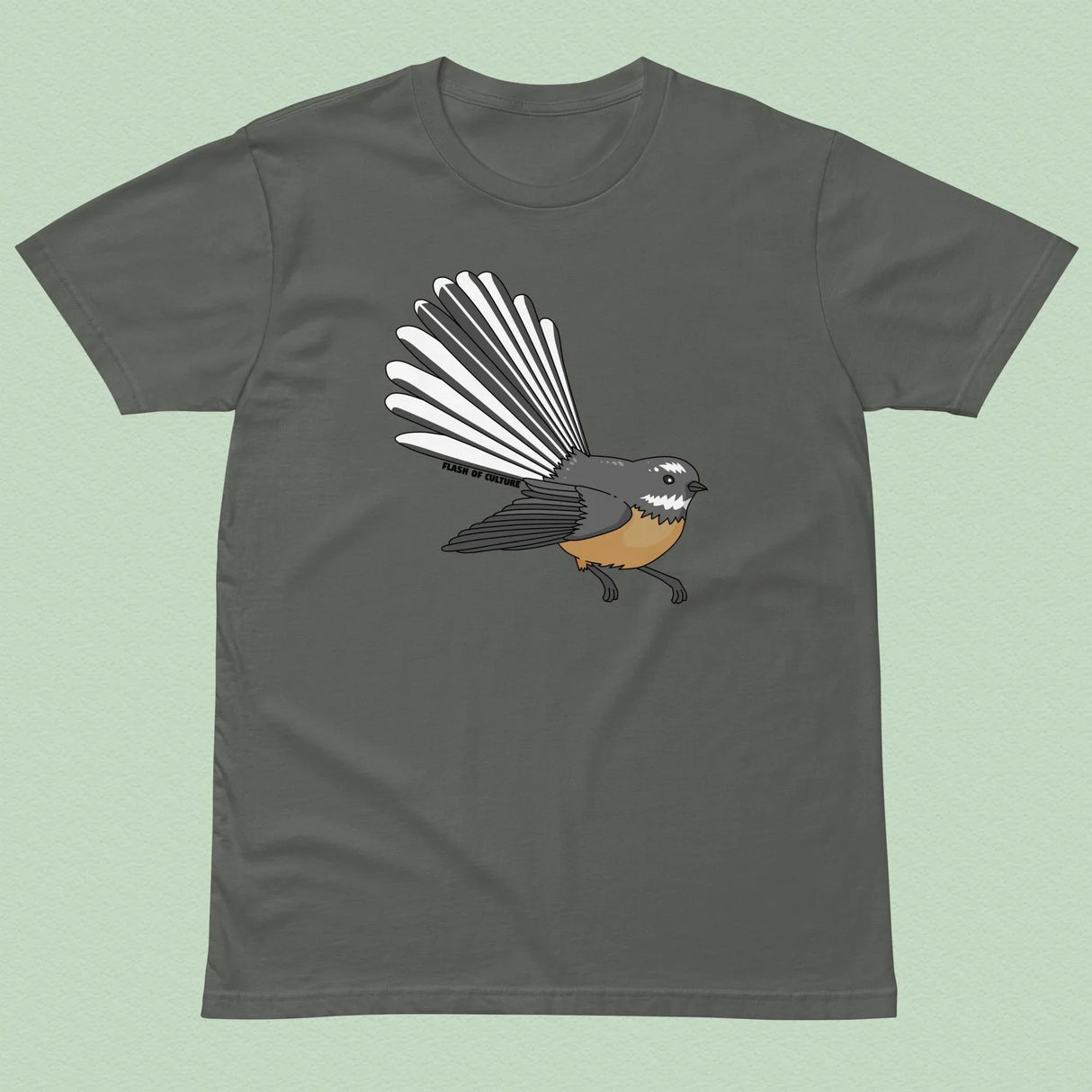 New Zealand Fantail T-Shirt Adult