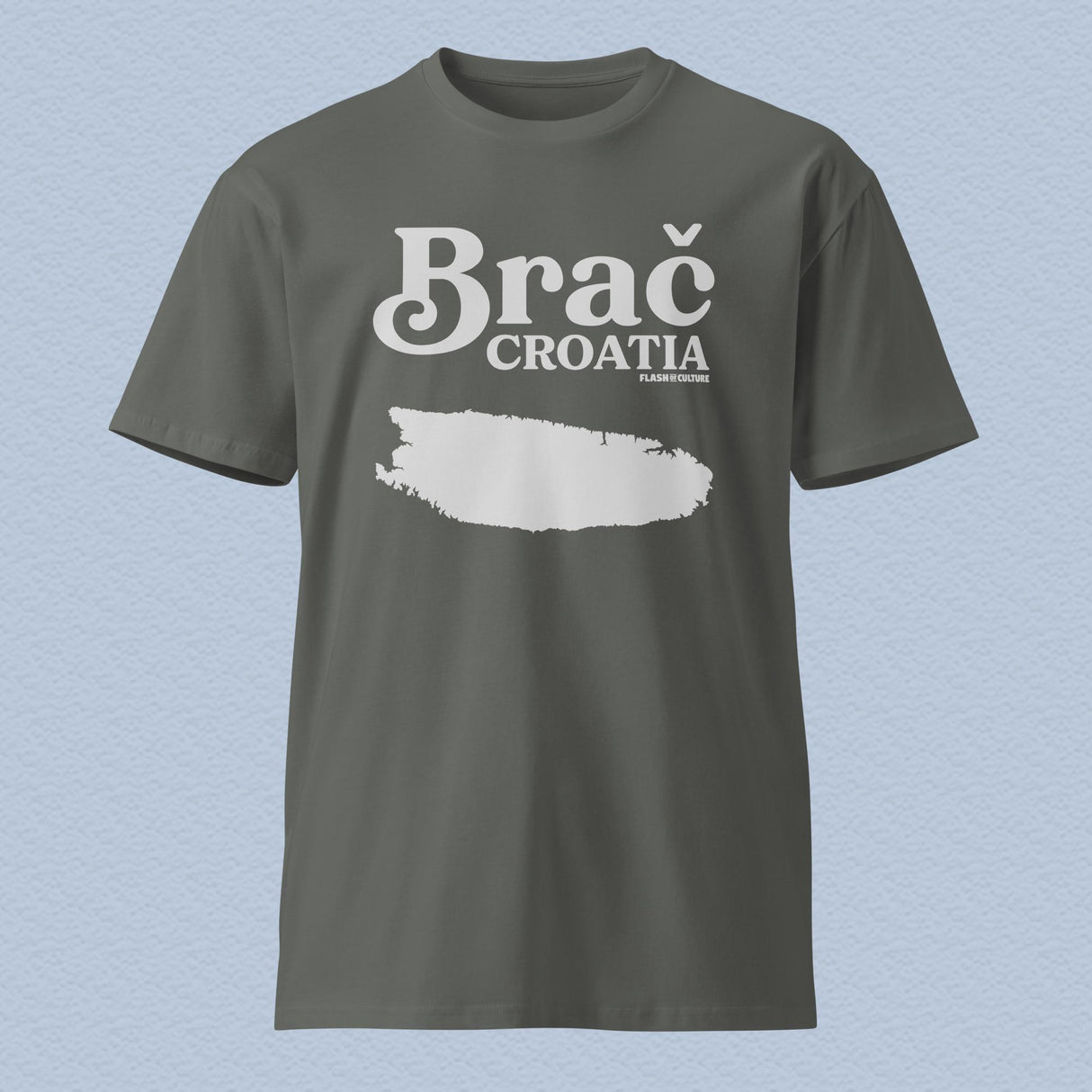 Brač, Croatian Island T-Shirt Adult Unisex