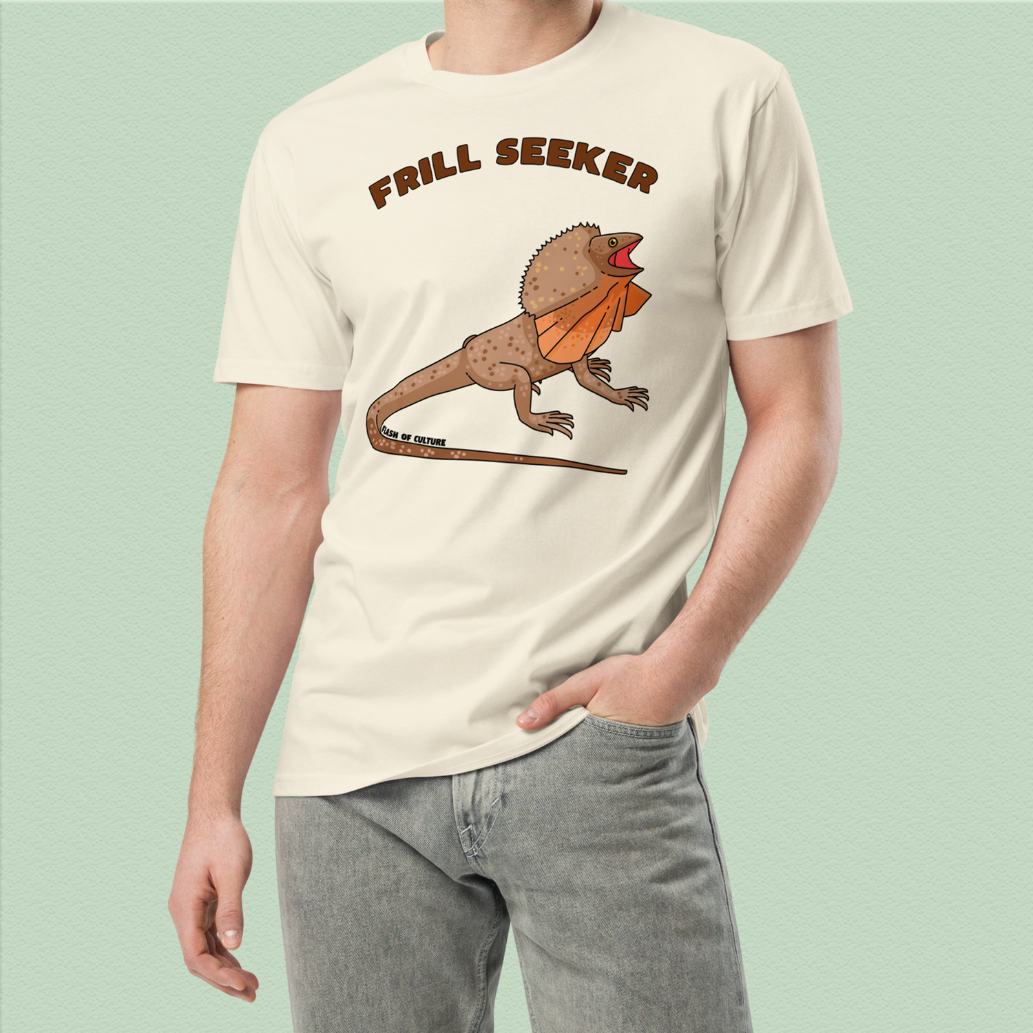 Frilled-Neck Lizard Frill Seeker T-Shirt Adult Unisex