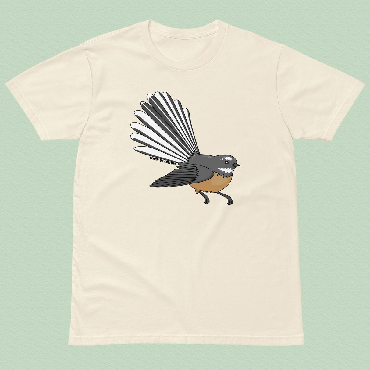New Zealand Fantail T-Shirt Adult