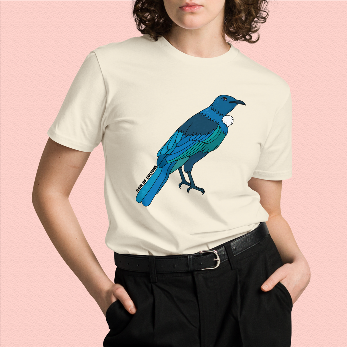 New Zealand Tui Bird T-Shirt Adult Unisex