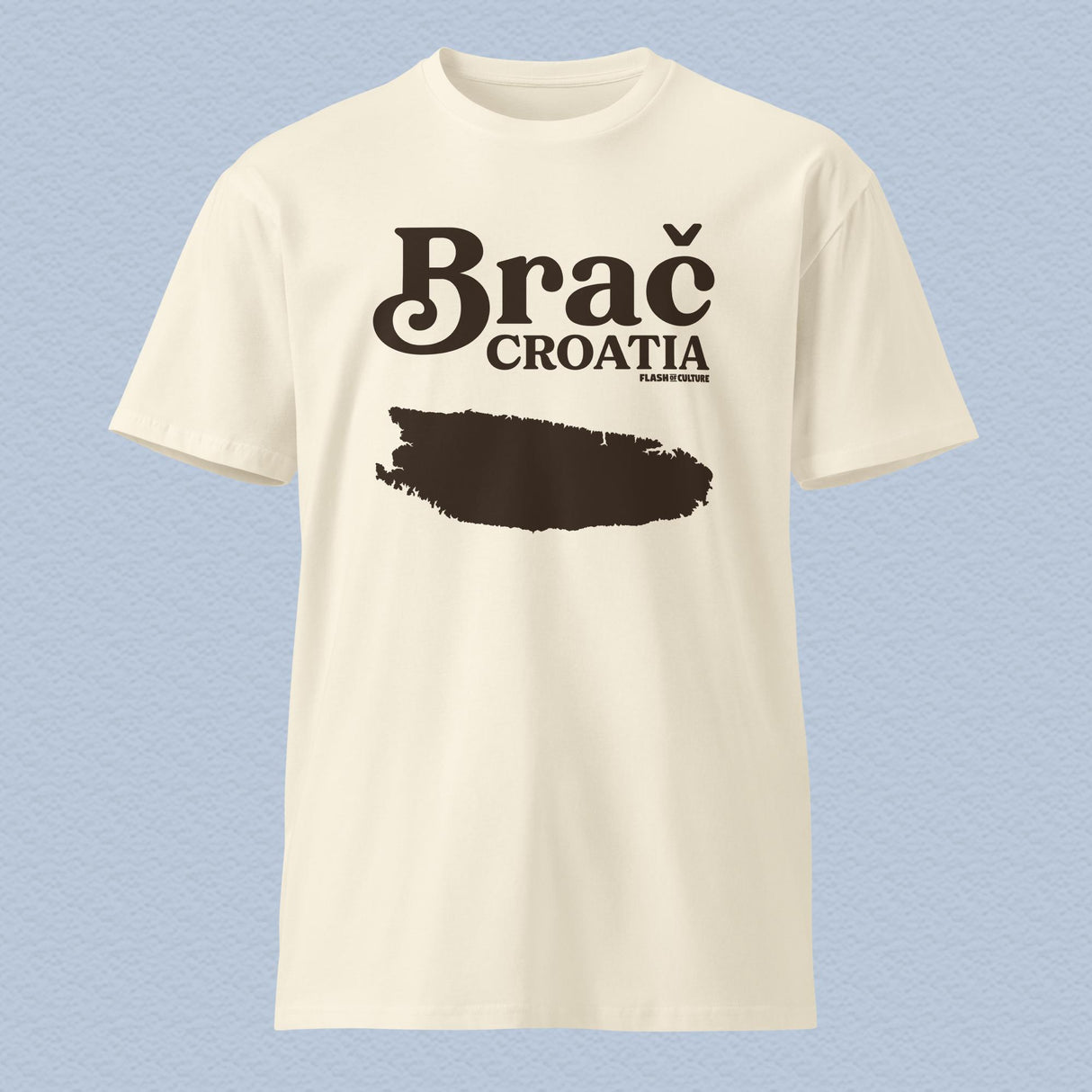 Brač, Croatian Island T-Shirt Adult Unisex