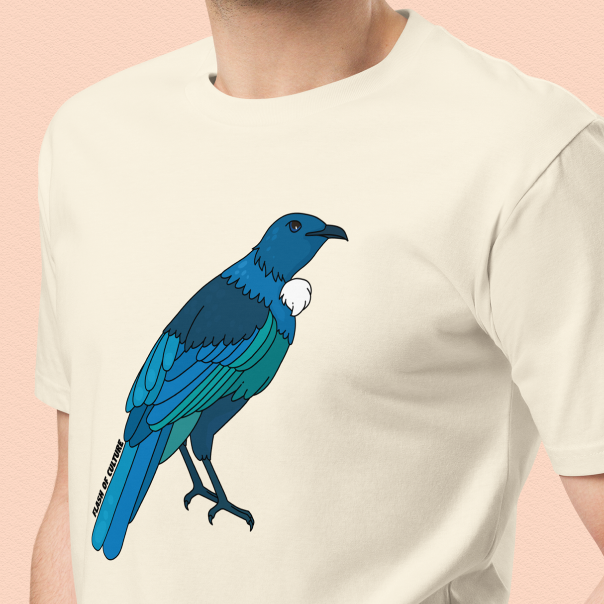 New Zealand Tui Bird T-Shirt Adult Unisex