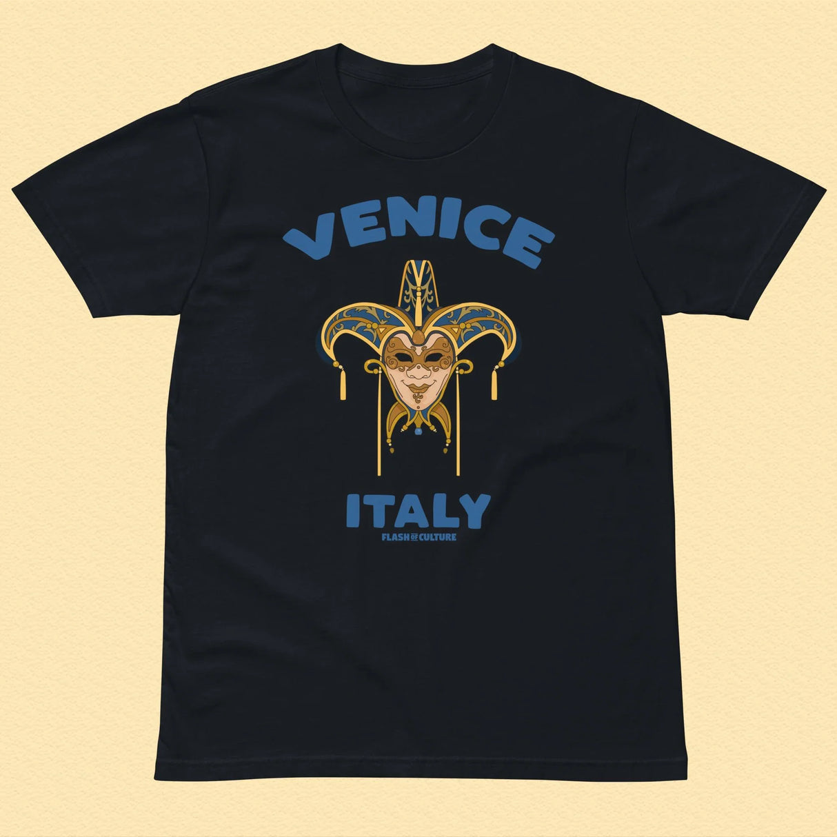 Venice Italy Mask T-Shirt Adult Unisex