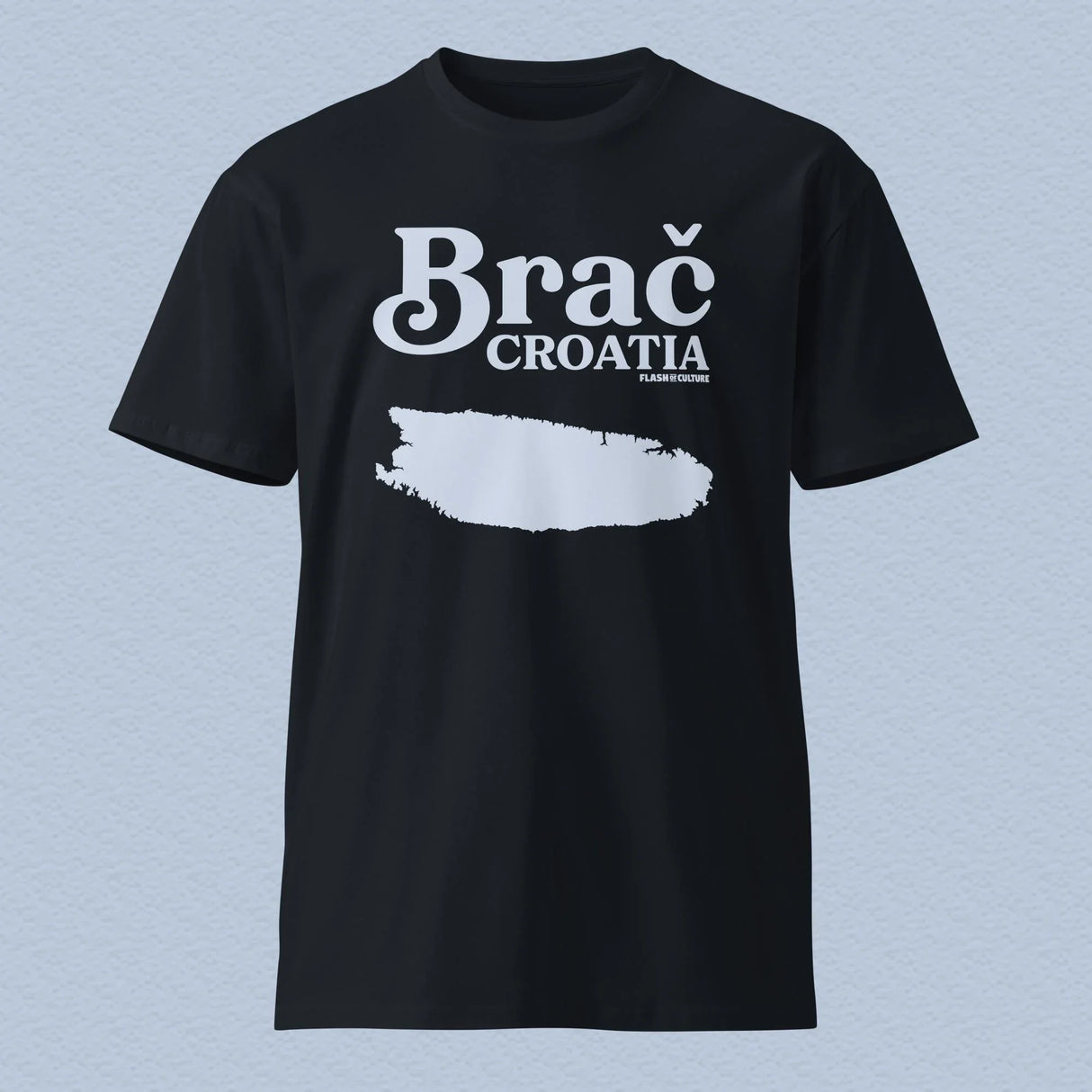 Brač, Croatian Island T-Shirt Adult Unisex