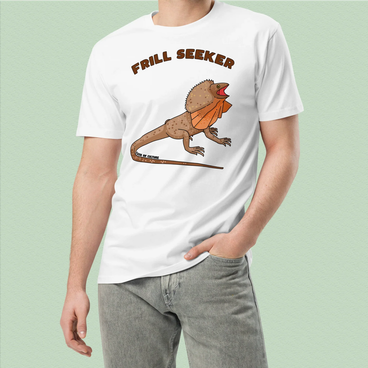 Frilled-Neck Lizard Frill Seeker T-Shirt Adult Unisex