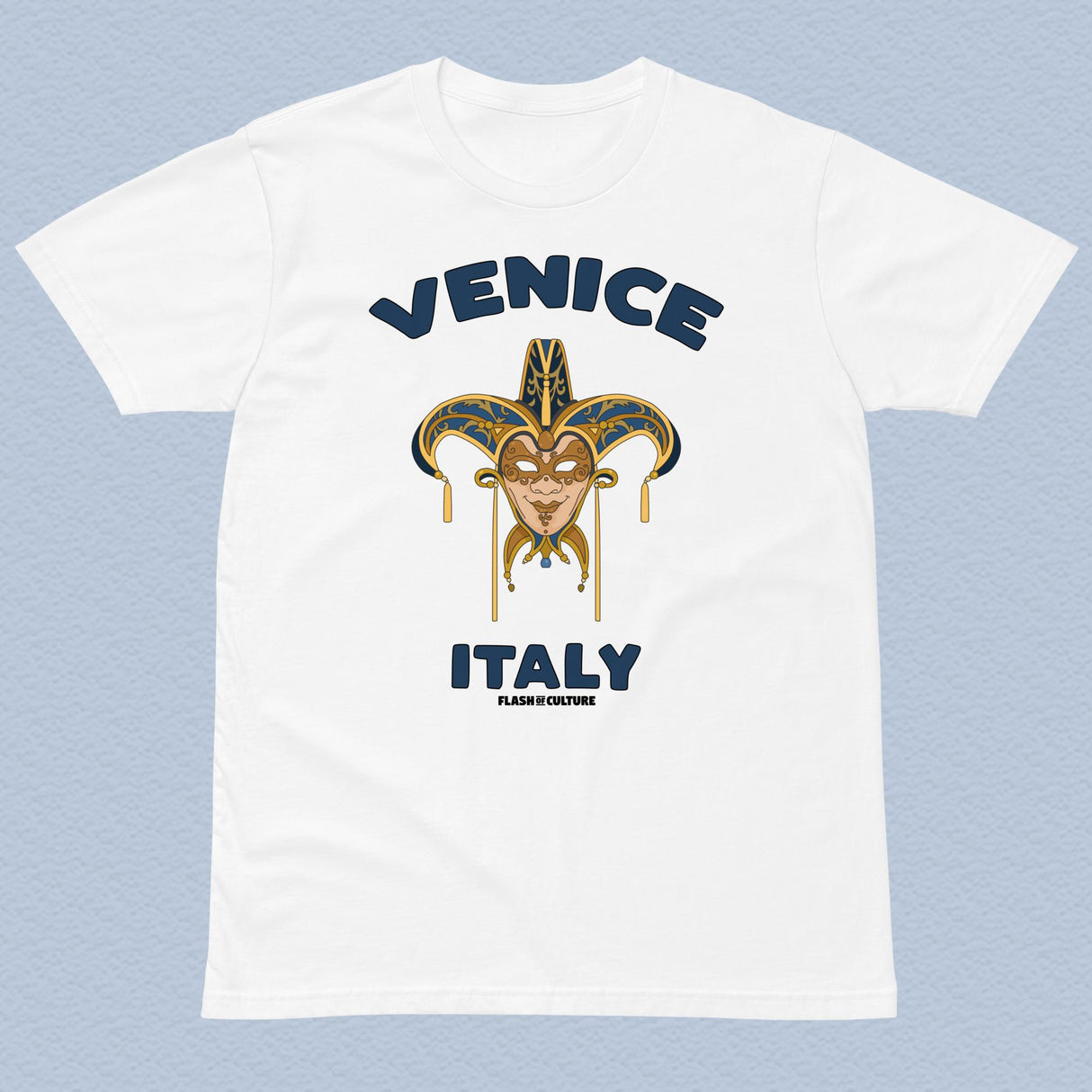 Venice Italy Mask T-Shirt Adult Unisex