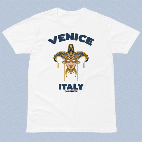 Venice Italy Mask T-Shirt Adult Unisex