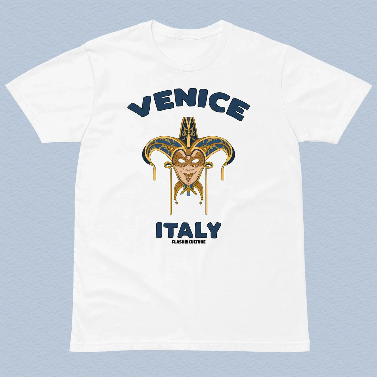 Venice Italy Mask T-Shirt Adult Unisex