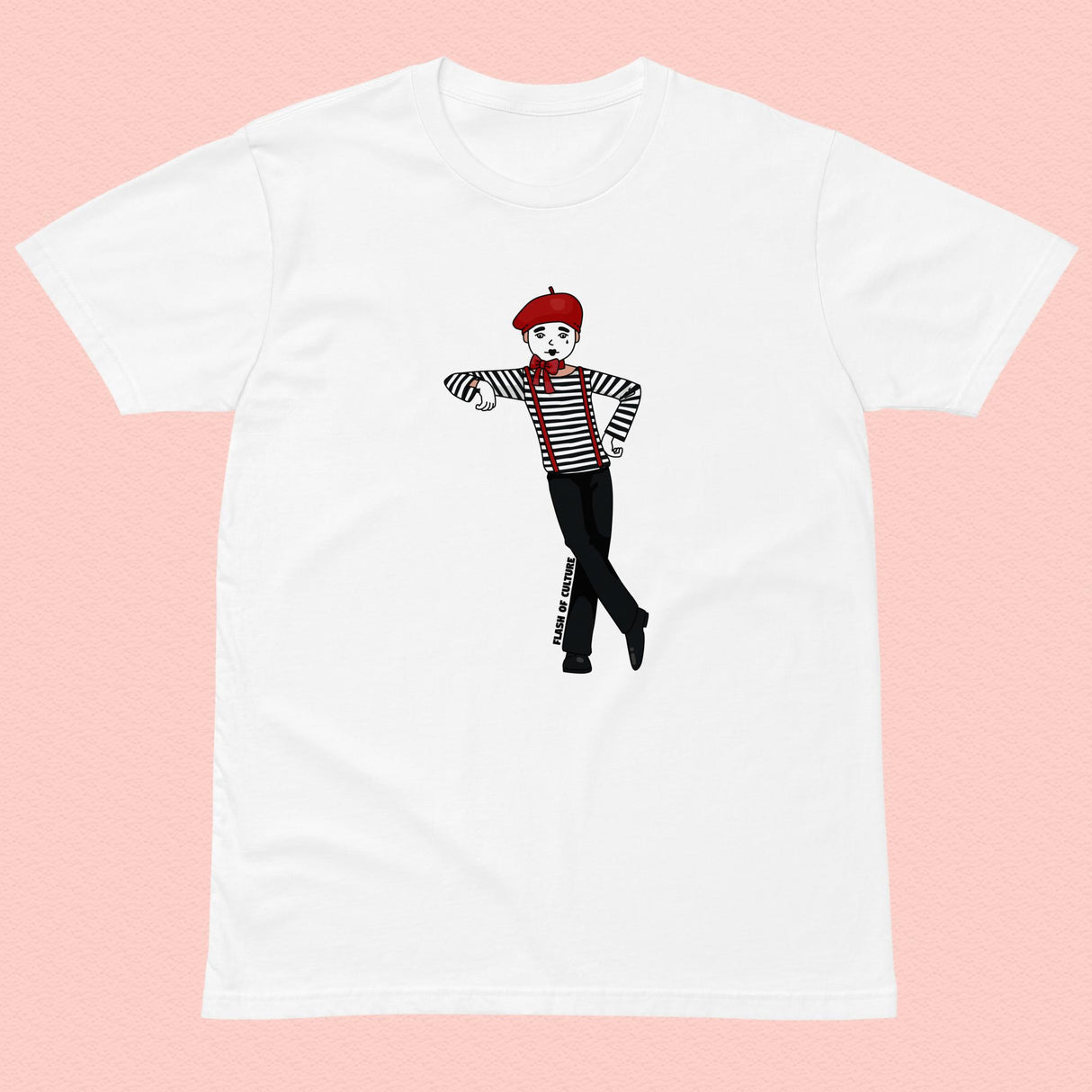 French Mime T-Shirt Adult Unisex