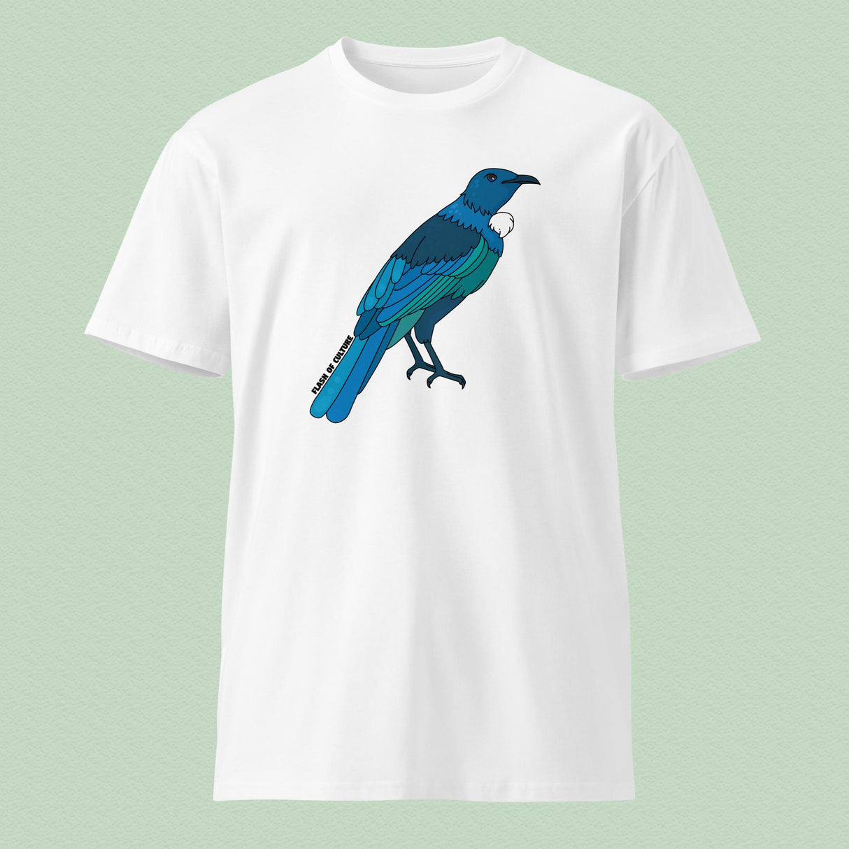 New Zealand Tui Bird T-Shirt Adult Unisex
